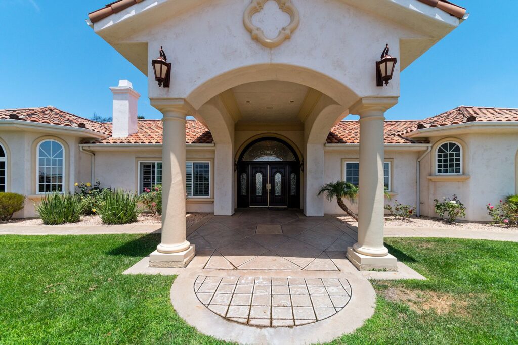 Dream Home Venue Temecula Front Entry
