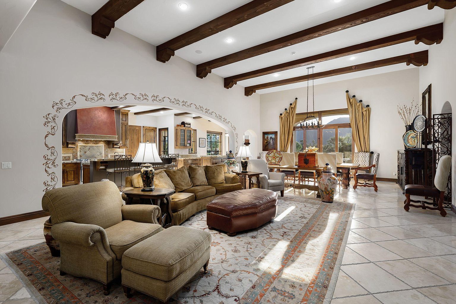 La Quinta Dream Home for Sale Living